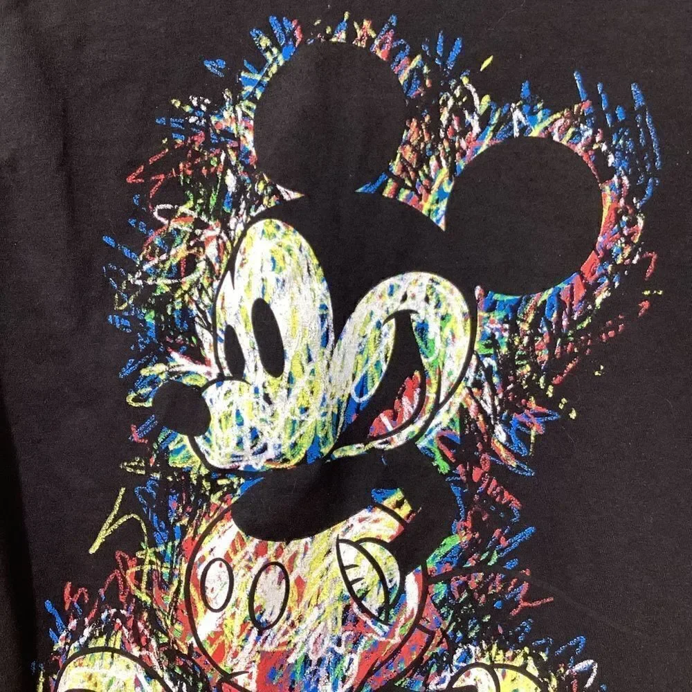 Disney Mickey Graffiti Color T-Shirt Boys S